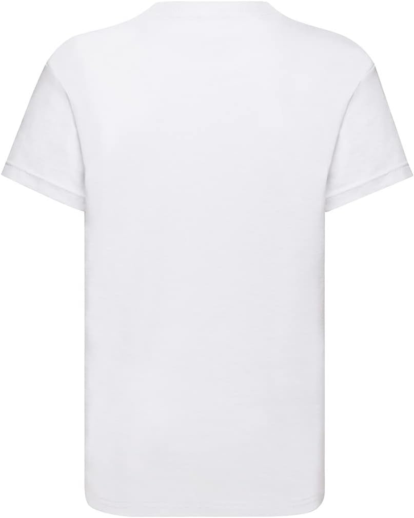 Plain white t-shirt for Elmer the Patchwork Elephant costume